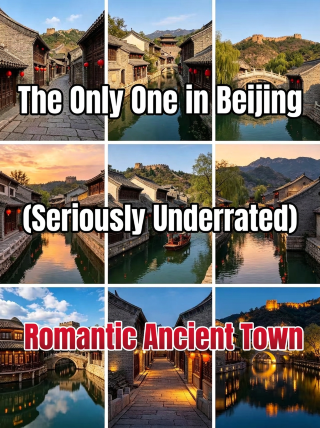 A northern water town at the foot of the Great Wall that rivals Jiangnan’s charm, its night view is simply legendary