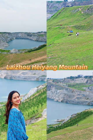 山東版「アイスランド」ティファニーブルーの鉱山跡が美しすぎて叫びたくなる｜煙台莱州黒羊山攻略