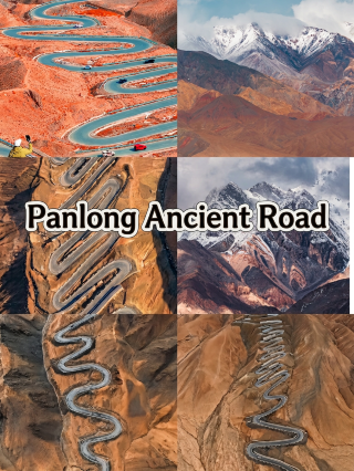 36 kilometers and 639 bends! The Panlong Ancient Road is a must-see for any traveler in Southern Xinjiang. If you miss it, you'll regret it later!