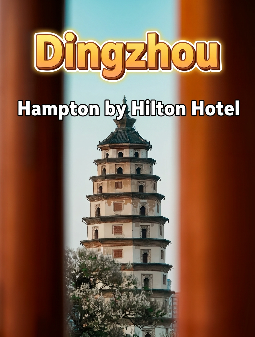 New landmark in Dingzhou ancient city! Stay 3 days, 2 nights at an international brand hotel