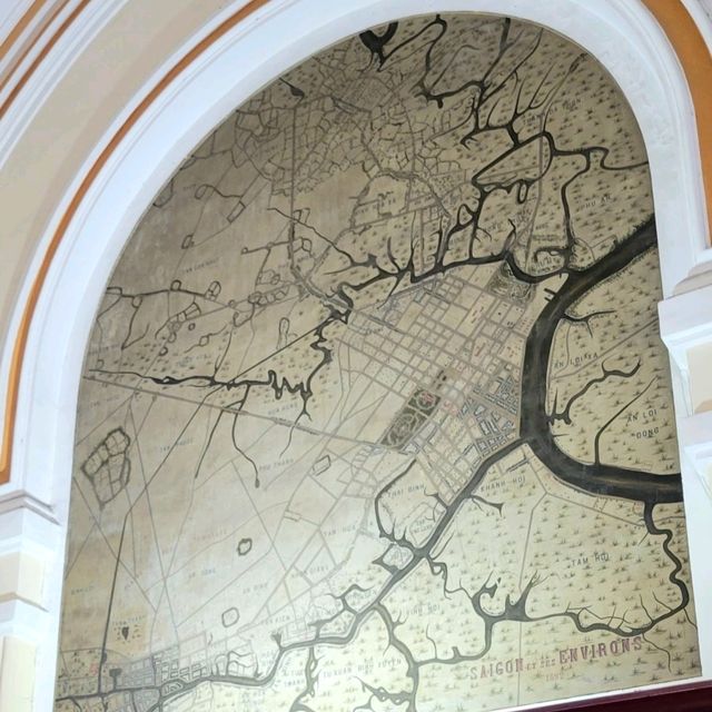 Tourist attraction in Ho Chi Minh City - Saigon Central Post Office