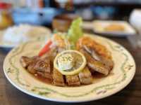 【福岡市東区】終日ランチな食堂で厚切りしょうが焼き