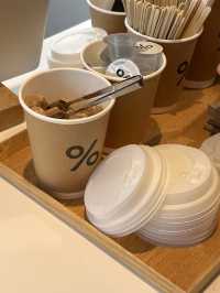 🇯🇵京都 嵐山 行列のできる大人気のカフェ 　☕️ ％ARABICA京都嵐山