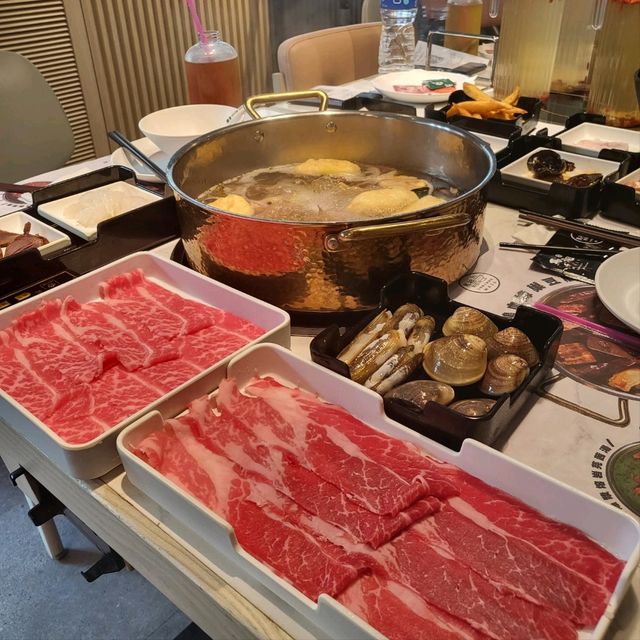 可以慢慢享受既火鍋放題