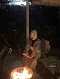 뜨끈한 온수풀장이 있는 글램핑장🏕️✨ 