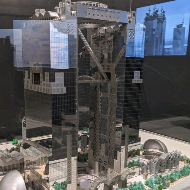 【大阪梅田の夜景】梅田スカイビル空中庭園
