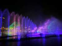 Marina bay sandsでnight show🌃🌙