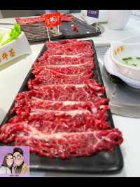 人均$70RMB 新開於皇庭廣場一人一鍋! 新鮮牛肉每天屠宰🫣❤️