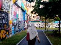 streat art graffiti  สวนเฉลิมหล้า