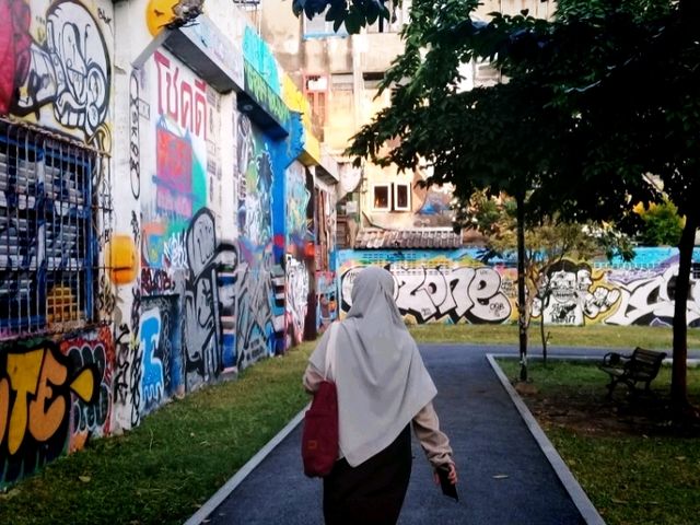 streat art graffiti  สวนเฉลิมหล้า
