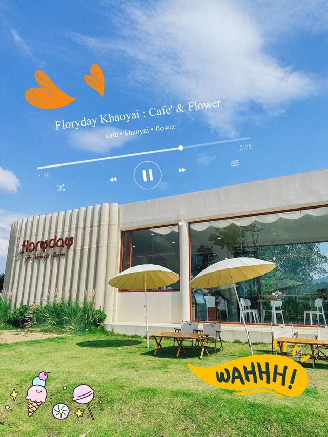 คาเฟ่เขาใหญ่ที่ต้องแวะ !! Floryday cafe khaoyai