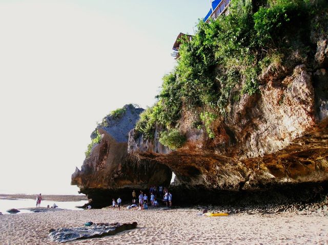 Beautiful beach scenery