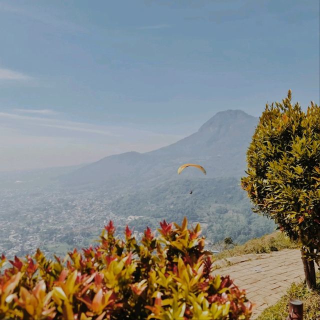 Tandem Paragliding, Batu - East Java