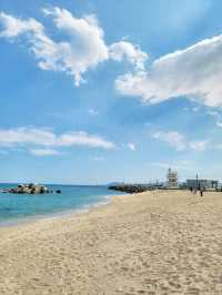조용하고 한적해서 예쁜 강릉 사천해변🏖