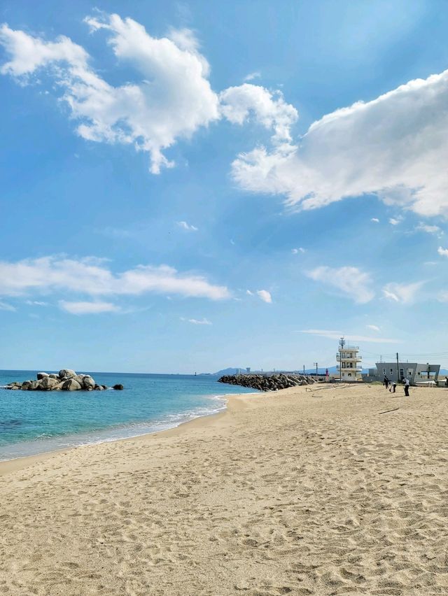 조용하고 한적해서 예쁜 강릉 사천해변🏖