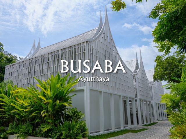 Busaba Ayutthaya นอนเรือนไทยคอนเซปใหม่ @ อยุธยา