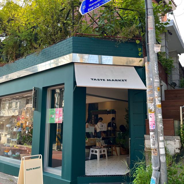 해방촌에서 즐기는 아기자기한 감성의 소품샵, 테이스트 마켓🛒