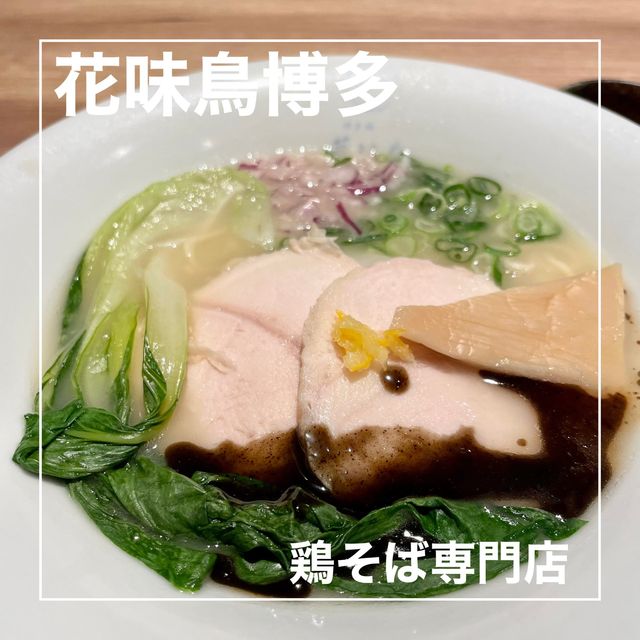 【大阪府】博多の名店の鶏そば専門店！