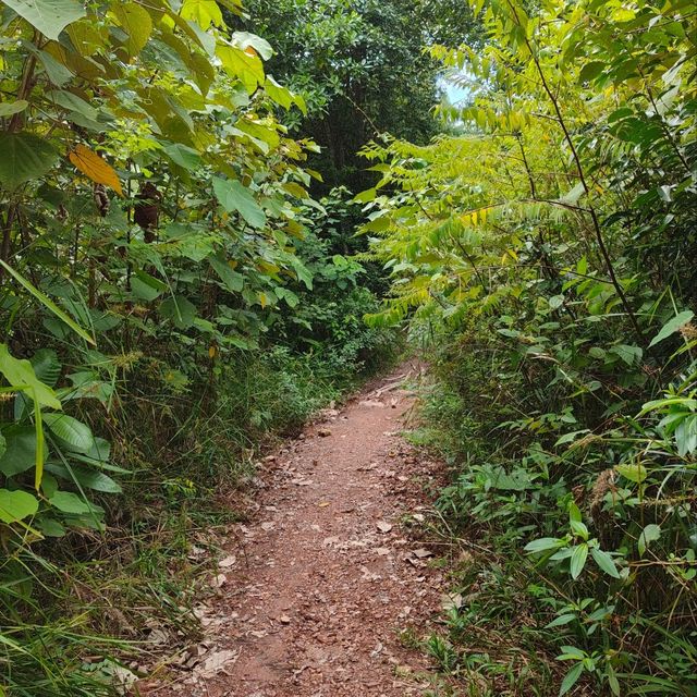 Hiking in kuala muda