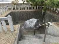 福岡・名島。天然記念物『名島帆柱石』と『名島海岸』