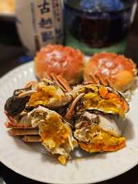 肥美爆膏!正宗大閘蟹 🦀