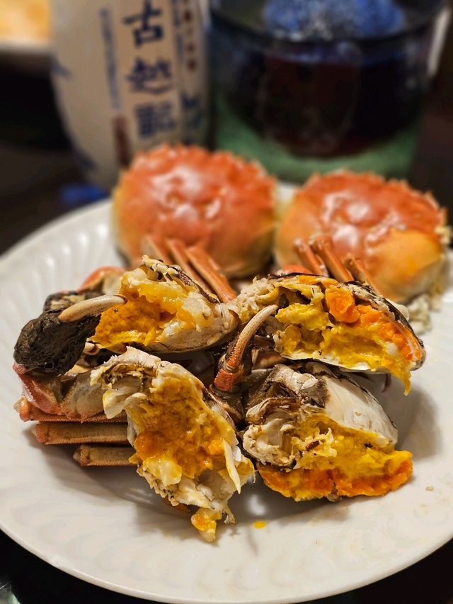 肥美爆膏!正宗大閘蟹 🦀 肥美爆膏!正宗大閘蟹 🦀