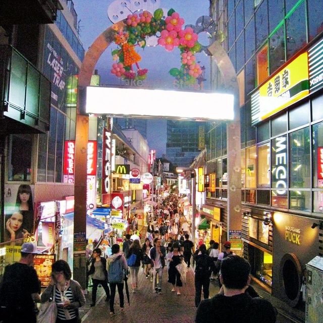Harajuku night life