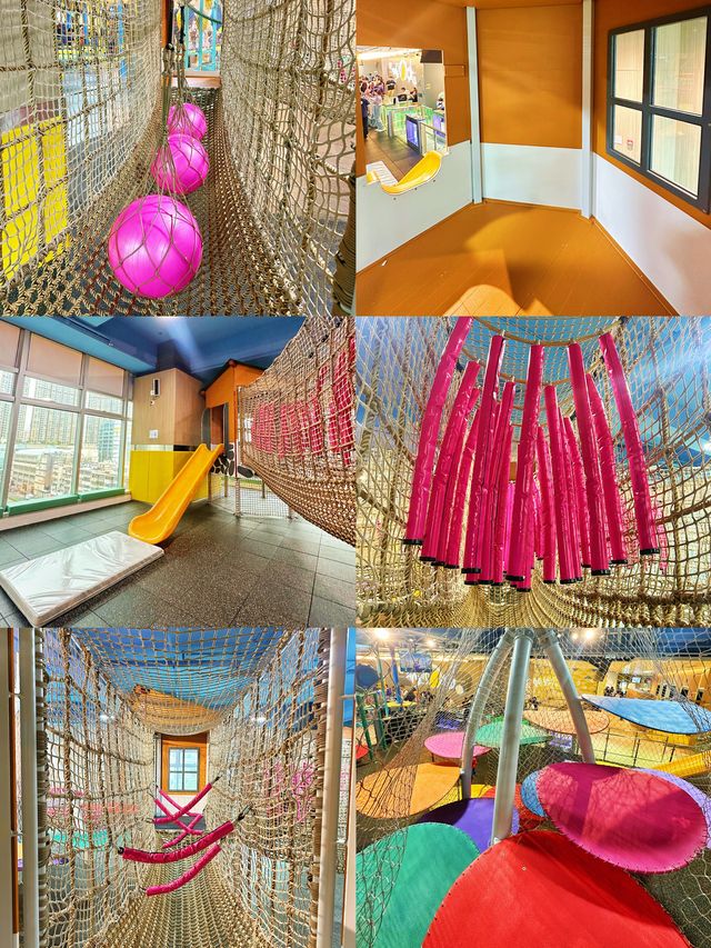 ⭐️荃灣西佔地三萬呎親子歷險攀爬樂園🤩
