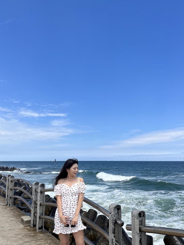 역시 바다는 강릉 송정해수욕장🌊💙