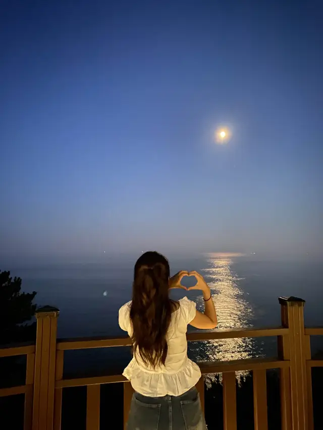 밤에 산책하기 좋은 부산 달맞이동산🌙💙