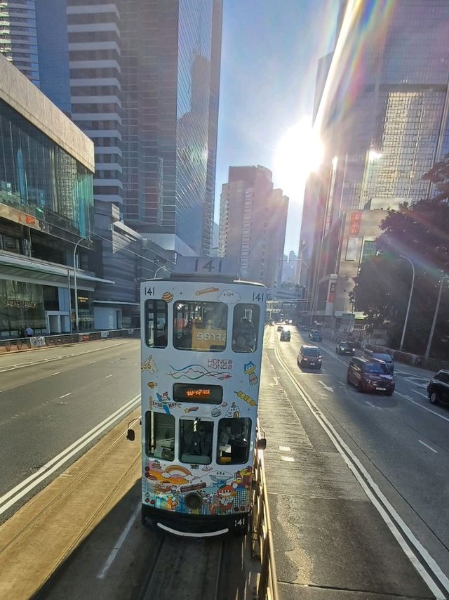 下班後最美夕照！中環~ 灣仔，浪漫電車遊！