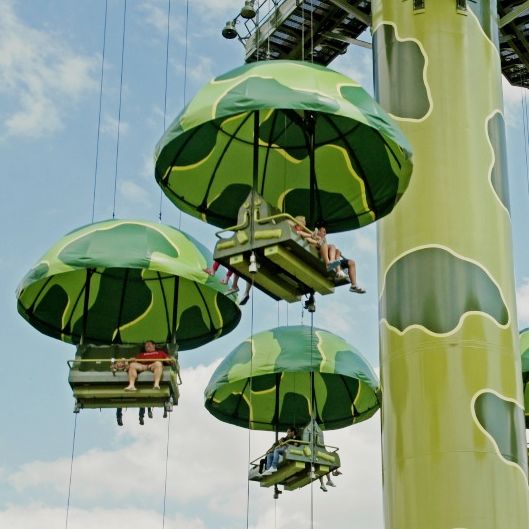 Toy Story Parachute Drop Ride