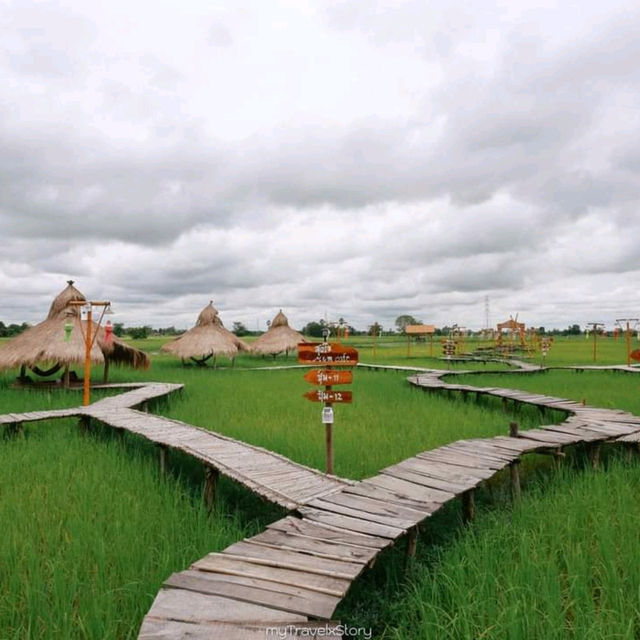 ร้านอาหารบรรยากาศบ้านทุ่ง สุขปลายนา กาฬสินธุ์