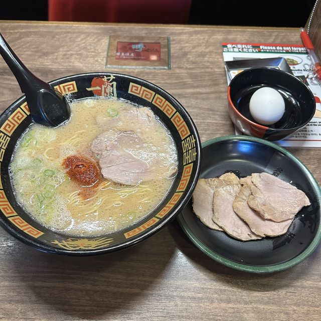 후쿠오카 필수코스 “이치란라멘 본점”🍜
