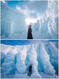 まるでアナ雪の世界❄️ 千歳・支笏湖氷濤まつり