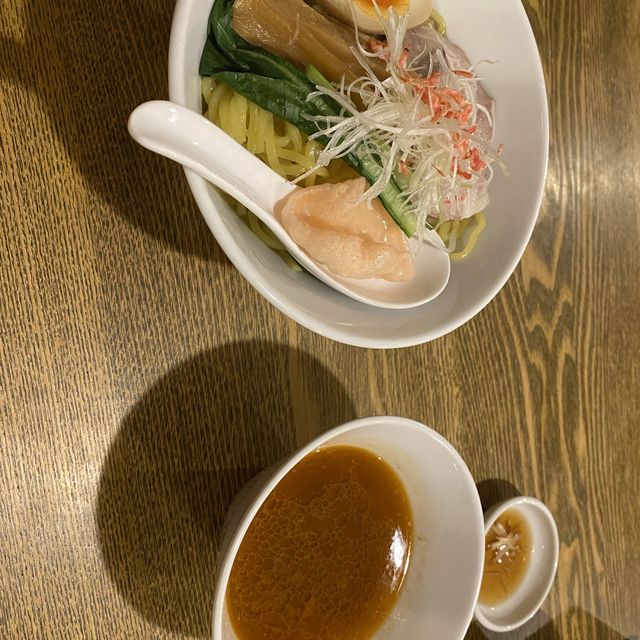 女神湖の「海老らぁ麺sora」でひと息