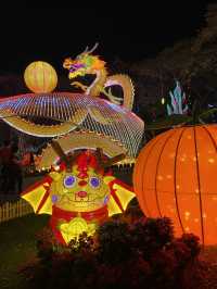 Light decor for CNY in Dong Zen temple💡💡