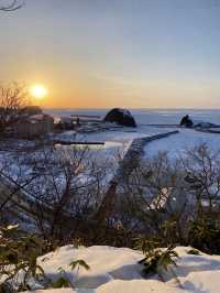 2024年流氷！知床八景の夕陽台