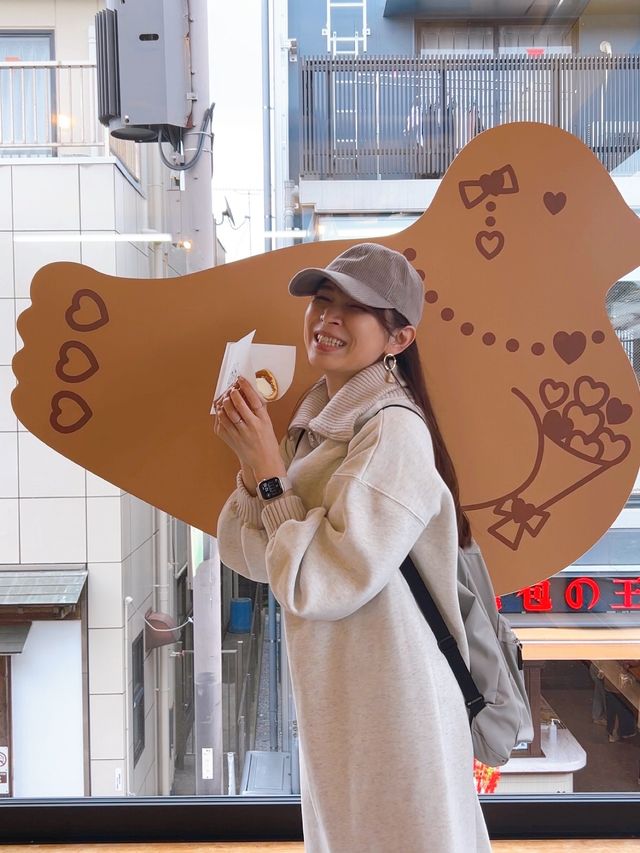 鳩の鏡が超可愛い！鳩サブレーのワッフル屋さん？！知ってる？🩷
