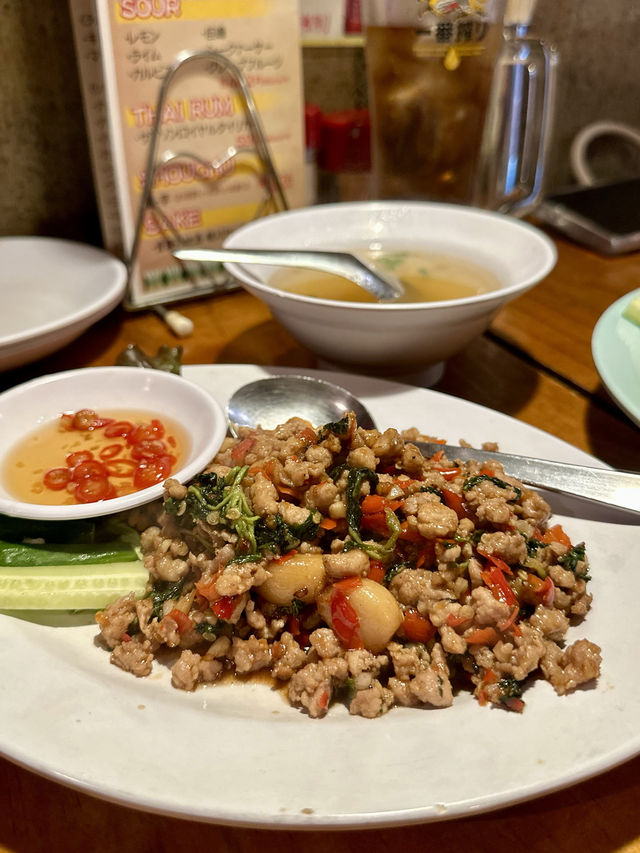 ร้านอาหารไทยแบบแท้ๆ ย่าน Numba ในโอซาก้า 😝