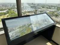 佐賀県佐賀市。佐賀県庁新館の最上階にある展望ホール『SAGA360』