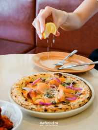 🍕Good Slice ร้านพิซซ่าในร้านกาแฟ ในสไตล์มินิมอล