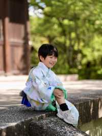 「日本」傳統兒童七五三和服體驗