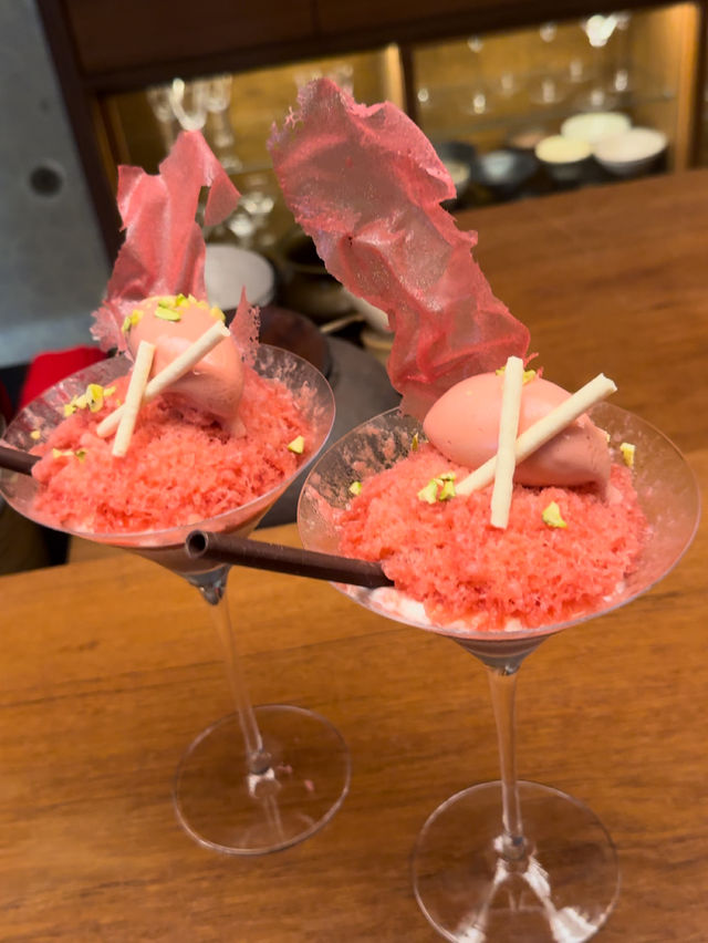 【福岡カフェ】目の前で作り出される美しいかき氷✨️