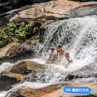 馬來西亞蘭卡威-山林間的消暑戲水勝地：七仙井瀑布