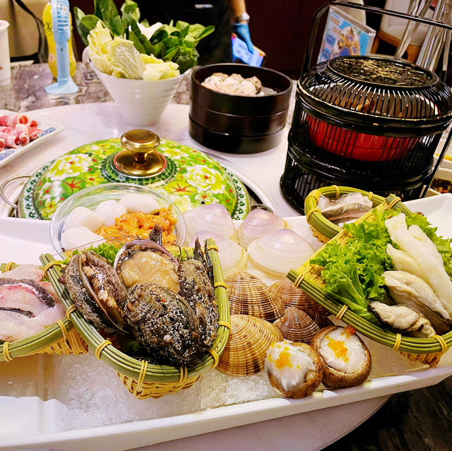家嫂～港式私房菜～新鮮食材，－次過食勻刺身/雞煲/邊爐