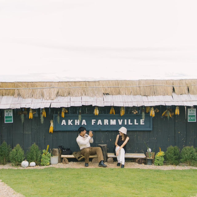 น่ารักเกินต้าน! Akha Farmville  🐑🌳