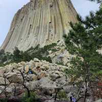 Stand in awe of nature’s power at Devils Tower – where legends rise from the plains of Wyoming