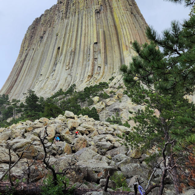 Stand in awe of nature’s power at Devils Tower – where legends rise from the plains of Wyoming