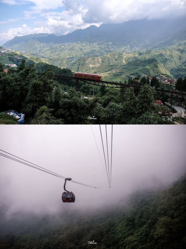 นั่งกระเช้าพิชิตยอดเขาสูงสุดอินโดจีน fansipan🚠⛰️